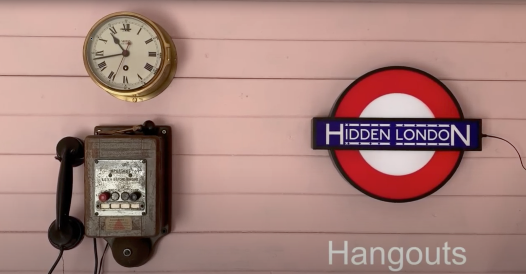 London Transport Museum Hidden Hangouts illustration