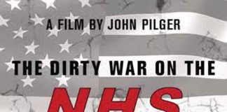 Dirty War on the NHS poster