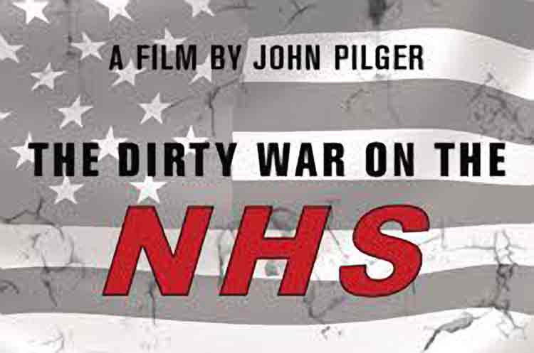 Dirty War on the NHS poster