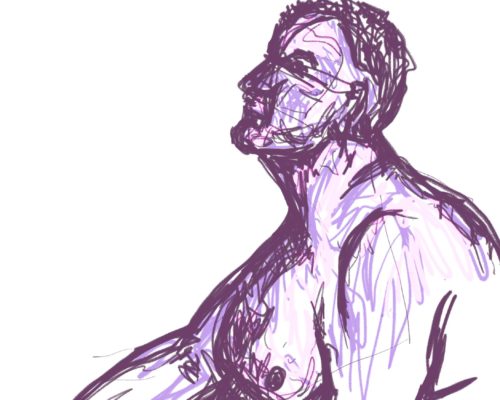 Longer pose from Brixton Life Drawing Class