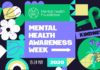 Poster for Mental Health Awareness Week