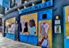 Murals on boarded-up Princeof Wales pub in Brixton