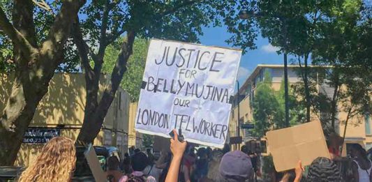 Black Lives Matter protest Brixton 1 June 2020