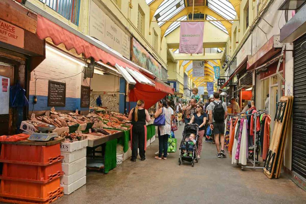indoor market stalls