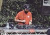DJ in open air