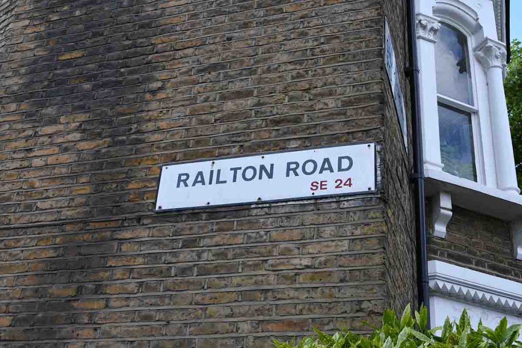 Image of Railton Road street sign