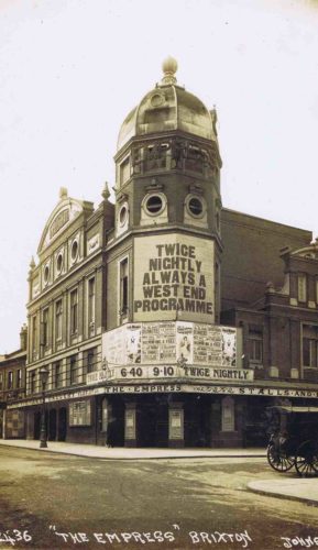 The Empress theatre, Brixton. Image provided by The Brixton Society.