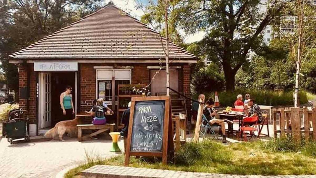 open air cafe