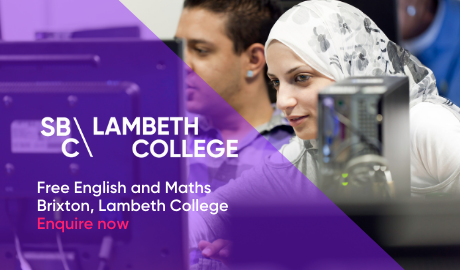 Improve your English and Maths skills for FREE at Lambeth College