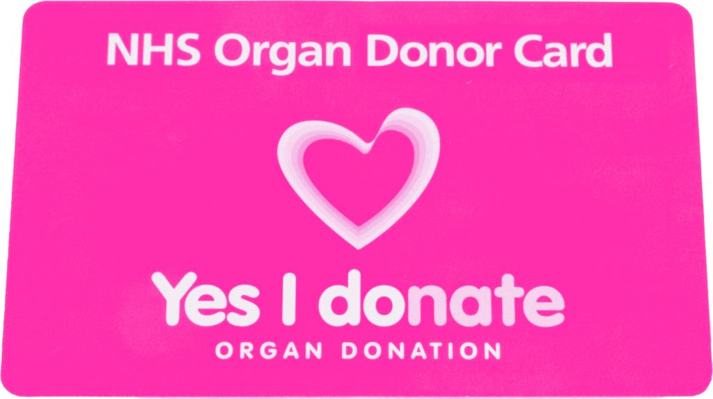 donation card