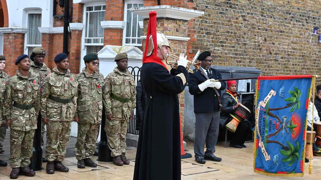 Military bugler