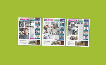 montage of newspaper front pages