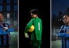 montage of portraits of boys in football kit