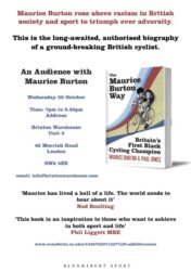 Audience with Maurice Burton:Britain's 1st Black Cycling Champion